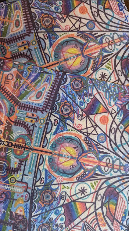 1P-LSD 150mcg Art Design Blotters